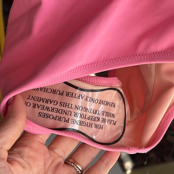 NWT Sleeper Ariel Pink Organza Ruffle Trim One Piece Swimsuit - Picture 2 of 7